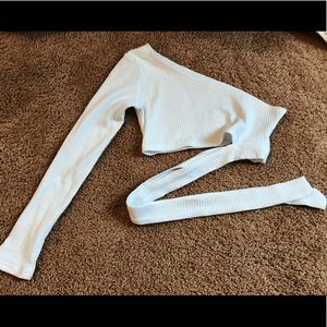 One shoulder top